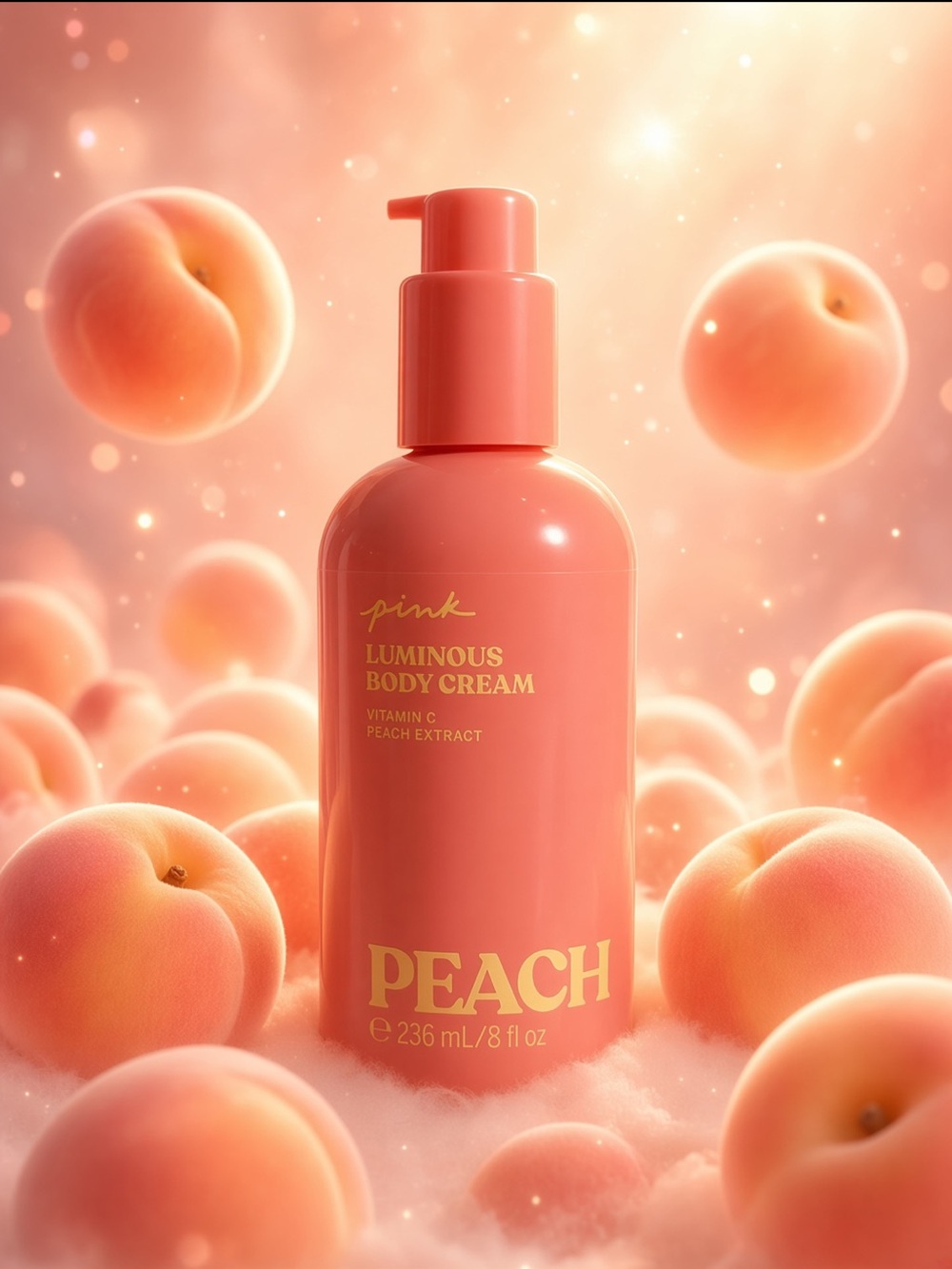PINK Victoria’s Secret - PEACH - Luminous Body Cream